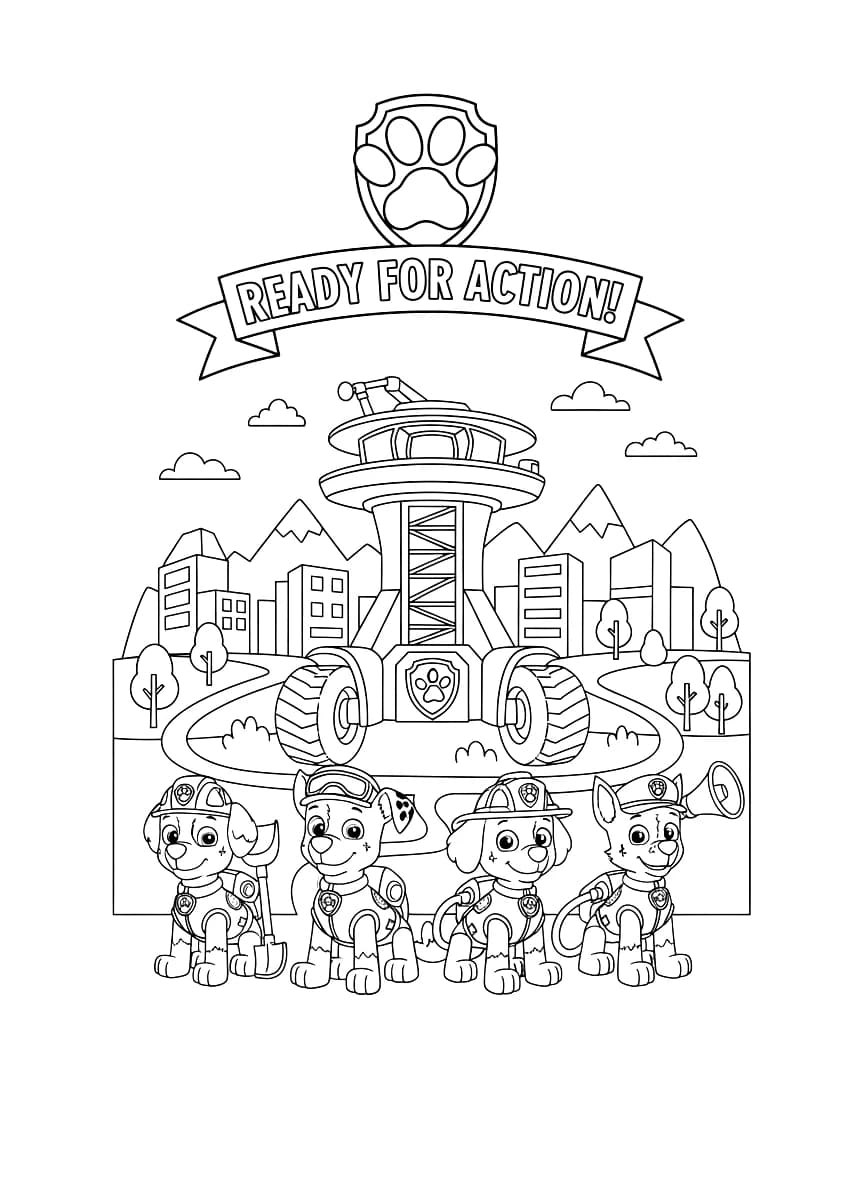 Dogs with backpacks and tools are ready for an adventure.