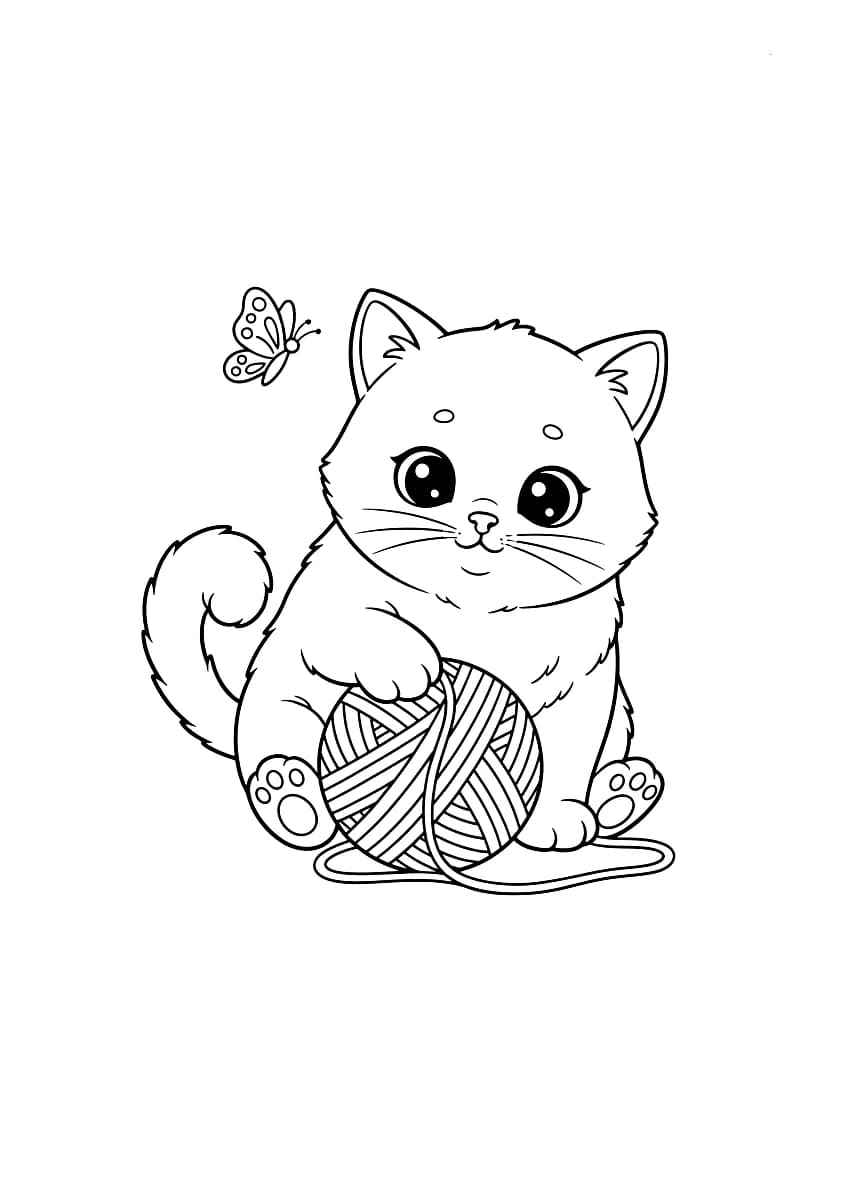 Um gatinho super fofinho.